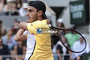 2024-06-03 - Francisco Cerundolo of Argentina during day 9 of the 2024 French Open, Roland-Garros 2024, Grand Slam tennis tournament on June 3, 2024 at Roland-Garros stadium in Paris, France - TENNIS - ROLAND GARROS 2024 - 03/06 - INTERNATIONALS - TENNIS