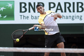 2024-06-03 - Francisco Cerundolo of Argentina during day 9 of the 2024 French Open, Roland-Garros 2024, Grand Slam tennis tournament on June 3, 2024 at Roland-Garros stadium in Paris, France - TENNIS - ROLAND GARROS 2024 - 03/06 - INTERNATIONALS - TENNIS