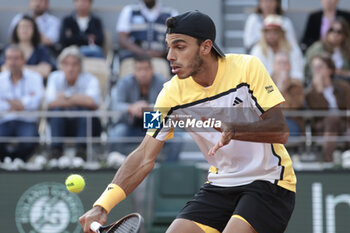 2024-06-03 - Francisco Cerundolo of Argentina during day 9 of the 2024 French Open, Roland-Garros 2024, Grand Slam tennis tournament on June 3, 2024 at Roland-Garros stadium in Paris, France - TENNIS - ROLAND GARROS 2024 - 03/06 - INTERNATIONALS - TENNIS