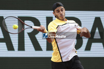 2024-06-03 - Francisco Cerundolo of Argentina during day 9 of the 2024 French Open, Roland-Garros 2024, Grand Slam tennis tournament on June 3, 2024 at Roland-Garros stadium in Paris, France - TENNIS - ROLAND GARROS 2024 - 03/06 - INTERNATIONALS - TENNIS