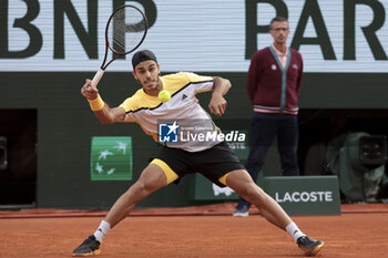 2024-06-03 - Francisco Cerundolo of Argentina during day 9 of the 2024 French Open, Roland-Garros 2024, Grand Slam tennis tournament on June 3, 2024 at Roland-Garros stadium in Paris, France - TENNIS - ROLAND GARROS 2024 - 03/06 - INTERNATIONALS - TENNIS