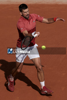 2024-06-03 - Novak Djokovic of Serbia during day 9 of the 2024 French Open, Roland-Garros 2024, Grand Slam tennis tournament on June 3, 2024 at Roland-Garros stadium in Paris, France - TENNIS - ROLAND GARROS 2024 - 03/06 - INTERNATIONALS - TENNIS