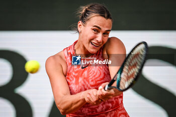 2024-06-05 - Aryna SABALENKA of Belarus during the eleventh day of Roland-Garros 2024, ATP and WTA Grand Slam tennis tournament on June 05, 2024 at Roland-Garros stadium in Paris, France - TENNIS - ROLAND GARROS 2024 - 05/06 - INTERNATIONALS - TENNIS