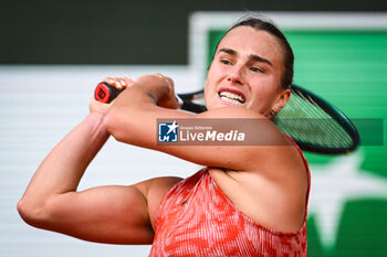 2024-06-05 - Aryna SABALENKA of Belarus during the eleventh day of Roland-Garros 2024, ATP and WTA Grand Slam tennis tournament on June 05, 2024 at Roland-Garros stadium in Paris, France - TENNIS - ROLAND GARROS 2024 - 05/06 - INTERNATIONALS - TENNIS