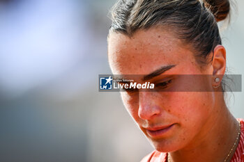 2024-06-05 - Aryna SABALENKA of Belarus during the eleventh day of Roland-Garros 2024, ATP and WTA Grand Slam tennis tournament on June 05, 2024 at Roland-Garros stadium in Paris, France - TENNIS - ROLAND GARROS 2024 - 05/06 - INTERNATIONALS - TENNIS