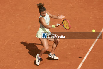 2024-06-06 - Jasmine Paolini of Italy during her semi-final against Mirra Andreeva of Russia on day 12 of the 2024 French Open, Roland-Garros 2024, Grand Slam tennis tournament on June 6, 2024 at Roland-Garros stadium in Paris, France - TENNIS - ROLAND GARROS 2024 - 06/06 - INTERNATIONALS - TENNIS