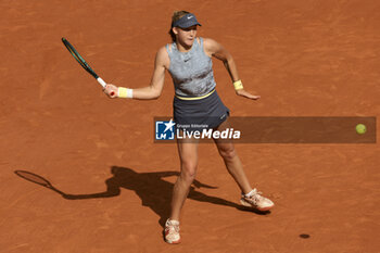 2024-06-06 - Mirra Andreeva of Russia during her semifinal against Jasmine Paolini of Italy on day 12 of the 2024 French Open, Roland-Garros 2024, Grand Slam tennis tournament on June 6, 2024 at Roland-Garros stadium in Paris, France - TENNIS - ROLAND GARROS 2024 - 06/06 - INTERNATIONALS - TENNIS