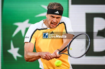 2024-06-07 - Alexander ZVEREV of Germany during the thirteenth day of Roland-Garros 2024, ATP and WTA Grand Slam tennis tournament on June 07, 2024 at Roland-Garros stadium in Paris, France - TENNIS - ROLAND GARROS 2024 - 07/06 - INTERNATIONALS - TENNIS