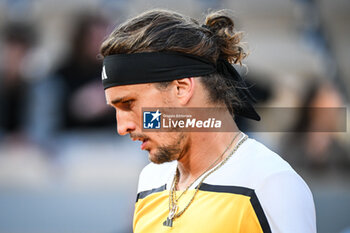 2024-06-07 - Alexander ZVEREV of Germany during the thirteenth day of Roland-Garros 2024, ATP and WTA Grand Slam tennis tournament on June 07, 2024 at Roland-Garros stadium in Paris, France - TENNIS - ROLAND GARROS 2024 - 07/06 - INTERNATIONALS - TENNIS