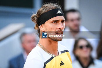 2024-06-07 - Alexander ZVEREV of Germany during the thirteenth day of Roland-Garros 2024, ATP and WTA Grand Slam tennis tournament on June 07, 2024 at Roland-Garros stadium in Paris, France - TENNIS - ROLAND GARROS 2024 - 07/06 - INTERNATIONALS - TENNIS