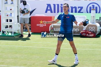 2024-06-29 - Calvia,Spain - June 29, 2024: Alejandro Tabilo competing during Mallorca Championships ATP250 hosted by Mallorca country club. Cordon Press - MALLORCA ATP 250 - INTERNATIONALS - TENNIS