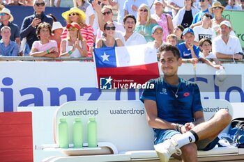 2024-06-29 - Calvia,Spain - June 29, 2024: Alejandro Tabilo competing during Mallorca Championships ATP250 hosted by Mallorca country club. Cordon Press - MALLORCA ATP 250 - INTERNATIONALS - TENNIS