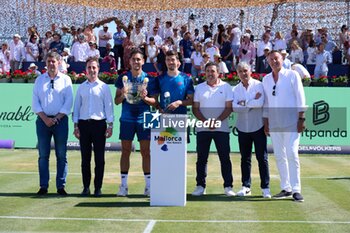 2024-06-29 - Calvia,Spain - June 29, 2024: Alejandro Tabilo competing during Mallorca Championships ATP250 hosted by Mallorca country club. Cordon Press - MALLORCA ATP 250 - INTERNATIONALS - TENNIS