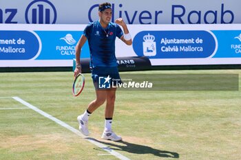 2024-06-29 - Calvia,Spain - June 29, 2024: Alejandro Tabilo competing during Mallorca Championships ATP250 hosted by Mallorca country club. Cordon Press - MALLORCA ATP 250 - INTERNATIONALS - TENNIS