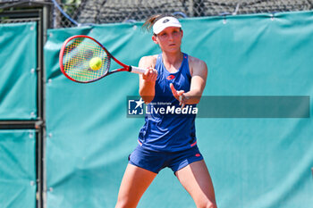 2024-07-15 - Varvara Gracheva (FRA) during the single match against Suzan Lamens (NED) at the WTA250 Hungarian Gran Prix Tennis on 15th July 2024 at Romai Teniszakademia, Budapest, Hungary - WTATOUR VARVARA GRACHEVA VS SUZAN LAMENS - INTERNATIONALS - TENNIS