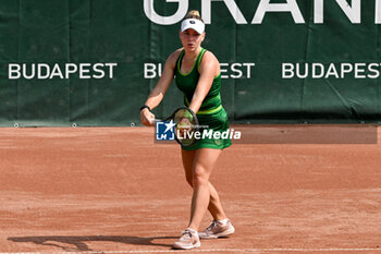 2024-07-17 - Aliaksandra Sasnovich during the single match vs. Maria Tomofeva at the WTA250 Hungarian Gran Prix Tennis on 17th July 2024 at Romai Teniszakademia, Budapest, Hungary - WTATOUR DAY 5 ROUND OF 16 - INTERNATIONALS - TENNIS