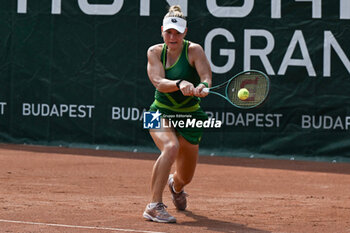 2024-07-17 - Aliaksandra Sasnovich during the single match vs. Maria Tomofeva at the WTA250 Hungarian Gran Prix Tennis on 17th July 2024 at Romai Teniszakademia, Budapest, Hungary - WTATOUR DAY 5 ROUND OF 16 - INTERNATIONALS - TENNIS