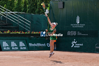 2024-07-17 - Aliaksandra Sasnovich during the single match vs. Maria Tomofeva at the WTA250 Hungarian Gran Prix Tennis on 17th July 2024 at Romai Teniszakademia, Budapest, Hungary - WTATOUR DAY 5 ROUND OF 16 - INTERNATIONALS - TENNIS