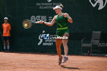 2024-07-17 - Aliaksandra Sasnovich during the single match vs. Maria Tomofeva at the WTA250 Hungarian Gran Prix Tennis on 17th July 2024 at Romai Teniszakademia, Budapest, Hungary - WTATOUR DAY 5 ROUND OF 16 - INTERNATIONALS - TENNIS