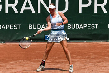 2024-07-17 - Suzan Lamens (NED) during the single match vs. Carole Monnet (FRA) at the WTA250 Hungarian Gran Prix Tennis on 17th July 2024 at Romai Teniszakademia, Budapest, Hungary - WTATOUR DAY 5 ROUND OF 16 - INTERNATIONALS - TENNIS