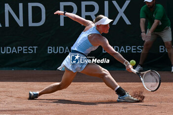 2024-07-17 - Suzan Lamens (NED) during the single match vs. Carole Monnet (FRA) at the WTA250 Hungarian Gran Prix Tennis on 17th July 2024 at Romai Teniszakademia, Budapest, Hungary - WTATOUR DAY 5 ROUND OF 16 - INTERNATIONALS - TENNIS