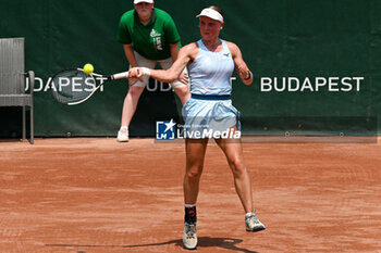 2024-07-17 - Suzan Lamens (NED) during the single match vs. Carole Monnet (FRA) at the WTA250 Hungarian Gran Prix Tennis on 17th July 2024 at Romai Teniszakademia, Budapest, Hungary - WTATOUR DAY 5 ROUND OF 16 - INTERNATIONALS - TENNIS