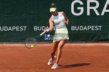 2024-07-17 - Rebeka Masarova (SPA) during the single match vs. Elina Avanesyan at the WTA250 Hungarian Gran Prix Tennis on 17th July 2024 at Romai Teniszakademia, Budapest, Hungary - WTATOUR DAY 5 ROUND OF 16 - INTERNATIONALS - TENNIS