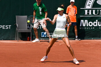 2024-07-17 - Rebeka Masarova (SPA) during the single match vs. Elina Avanesyan at the WTA250 Hungarian Gran Prix Tennis on 17th July 2024 at Romai Teniszakademia, Budapest, Hungary - WTATOUR DAY 5 ROUND OF 16 - INTERNATIONALS - TENNIS