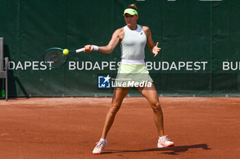 2024-07-17 - Rebeka Masarova (SPA) during the single match vs. Elina Avanesyan at the WTA250 Hungarian Gran Prix Tennis on 17th July 2024 at Romai Teniszakademia, Budapest, Hungary - WTATOUR DAY 5 ROUND OF 16 - INTERNATIONALS - TENNIS