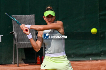 2024-07-17 - Rebeka Masarova (SPA) during the single match vs. Elina Avanesyan at the WTA250 Hungarian Gran Prix Tennis on 17th July 2024 at Romai Teniszakademia, Budapest, Hungary - WTATOUR DAY 5 ROUND OF 16 - INTERNATIONALS - TENNIS