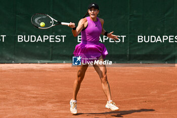 2024-07-17 - Elina Avanesyan during the single match vs. Rebeka Masarova (SPA) at the WTA250 Hungarian Gran Prix Tennis on 17th July 2024 at Romai Teniszakademia, Budapest, Hungary - WTATOUR DAY 5 ROUND OF 16 - INTERNATIONALS - TENNIS