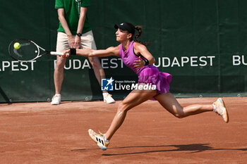 2024-07-17 - Elina Avanesyan during the single match vs. Rebeka Masarova (SPA) at the WTA250 Hungarian Gran Prix Tennis on 17th July 2024 at Romai Teniszakademia, Budapest, Hungary - WTATOUR DAY 5 ROUND OF 16 - INTERNATIONALS - TENNIS