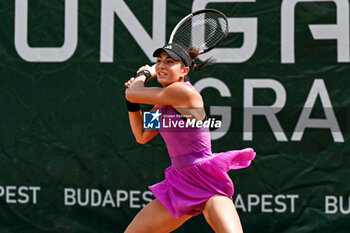 2024-07-17 - Elina Avanesyan during the single match vs. Rebeka Masarova (SPA) at the WTA250 Hungarian Gran Prix Tennis on 17th July 2024 at Romai Teniszakademia, Budapest, Hungary - WTATOUR DAY 5 ROUND OF 16 - INTERNATIONALS - TENNIS