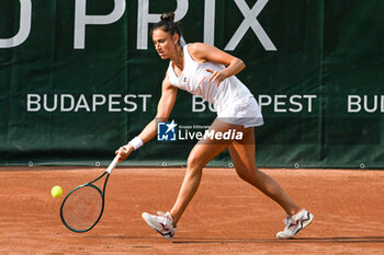 2024-07-17 - Sara Sorribes Tormo (SPA) during the single match vs. Anna Karolina Schmiedlova (SVK) at the WTA250 Hungarian Gran Prix Tennis on 17th July 2024 at Romai Teniszakademia, Budapest, Hungary - WTATOUR DAY 5 ROUND OF 16 - INTERNATIONALS - TENNIS