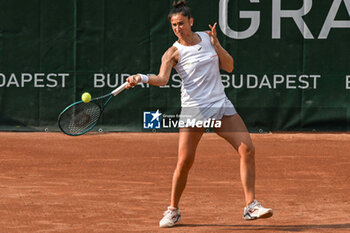 2024-07-17 - Sara Sorribes Tormo (SPA) during the single match vs. Anna Karolina Schmiedlova (SVK) at the WTA250 Hungarian Gran Prix Tennis on 17th July 2024 at Romai Teniszakademia, Budapest, Hungary - WTATOUR DAY 5 ROUND OF 16 - INTERNATIONALS - TENNIS