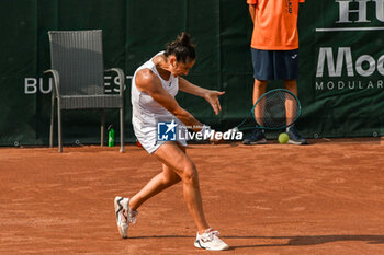 2024-07-17 - Sara Sorribes Tormo (SPA) during the single match vs. Anna Karolina Schmiedlova (SVK) at the WTA250 Hungarian Gran Prix Tennis on 17th July 2024 at Romai Teniszakademia, Budapest, Hungary - WTATOUR DAY 5 ROUND OF 16 - INTERNATIONALS - TENNIS