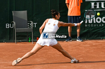 2024-07-17 - Sara Sorribes Tormo (SPA) during the single match vs. Anna Karolina Schmiedlova (SVK) at the WTA250 Hungarian Gran Prix Tennis on 17th July 2024 at Romai Teniszakademia, Budapest, Hungary - WTATOUR DAY 5 ROUND OF 16 - INTERNATIONALS - TENNIS