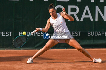 2024-07-17 - Sara Sorribes Tormo (SPA) during the single match vs. Anna Karolina Schmiedlova (SVK) at the WTA250 Hungarian Gran Prix Tennis on 17th July 2024 at Romai Teniszakademia, Budapest, Hungary - WTATOUR DAY 5 ROUND OF 16 - INTERNATIONALS - TENNIS