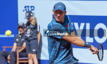 2024-07-18 - Gstaad Switzerland, 07 18 2024: Lukas Klein (SVK) in action during EFG Swiss Open. - EFG SWISS OPEN GSTAAD - INTERNATIONALS - TENNIS