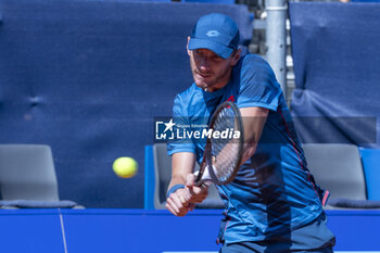 2024-07-18 - Gstaad Switzerland, 07 18 2024: Lukas Klein (SVK) in action during EFG Swiss Open. - EFG SWISS OPEN GSTAAD - INTERNATIONALS - TENNIS