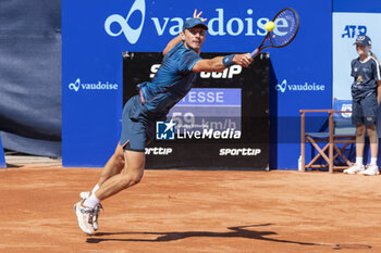 2024-07-18 - Gstaad Switzerland, 07 18 2024: Lukas Klein (SVK) in action during EFG Swiss Open. - EFG SWISS OPEN GSTAAD - INTERNATIONALS - TENNIS