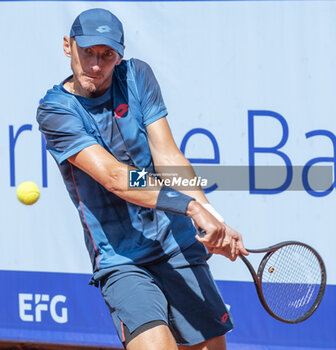 2024-07-18 - Gstaad Switzerland, 07 18 2024: Lukas Klein (SVK) in action during EFG Swiss Open. - EFG SWISS OPEN GSTAAD - INTERNATIONALS - TENNIS