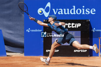 2024-07-18 - Gstaad Switzerland, 07 18 2024: Lukas Klein (SVK) in action during EFG Swiss Open. - EFG SWISS OPEN GSTAAD - INTERNATIONALS - TENNIS