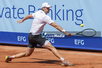 2024-07-18 - Gstaad Switzerland, 07 18 2024: Quentin Halys (FRA) in action during EFG Swiss Open. - EFG SWISS OPEN GSTAAD - INTERNATIONALS - TENNIS