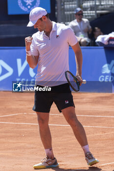 2024-07-18 - Gstaad Switzerland, 07 18 2024: Quentin Halys (FRA) in action during EFG Swiss Open. - EFG SWISS OPEN GSTAAD - INTERNATIONALS - TENNIS