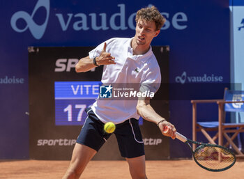 2024-07-18 - Gstaad Switzerland, 07 18 2024: Ugo Humbert (FRA) in action during EFG Swiss Open. - EFG SWISS OPEN GSTAAD - INTERNATIONALS - TENNIS