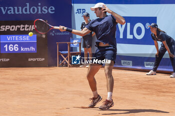 2024-07-18 - Gstaad Switzerland, 07 18 2024: Gustavio Heide (BRA) in action during EFG Swiss Open. - EFG SWISS OPEN GSTAAD - INTERNATIONALS - TENNIS