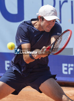 2024-07-18 - Gstaad Switzerland, 07 18 2024: Gustavio Heide (BRA) in action during EFG Swiss Open. - EFG SWISS OPEN GSTAAD - INTERNATIONALS - TENNIS