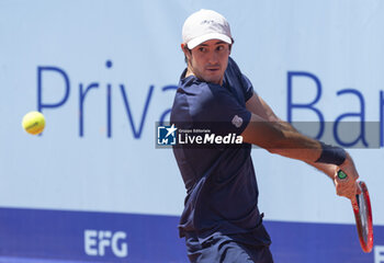 2024-07-18 - Gstaad Switzerland, 07 18 2024: Gustavio Heide (BRA) in action during EFG Swiss Open. - EFG SWISS OPEN GSTAAD - INTERNATIONALS - TENNIS