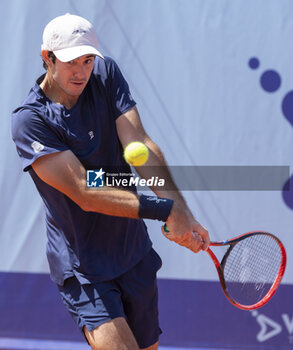 2024-07-18 - Gstaad Switzerland, 07 18 2024: Gustavio Heide (BRA) in action during EFG Swiss Open. - EFG SWISS OPEN GSTAAD - INTERNATIONALS - TENNIS